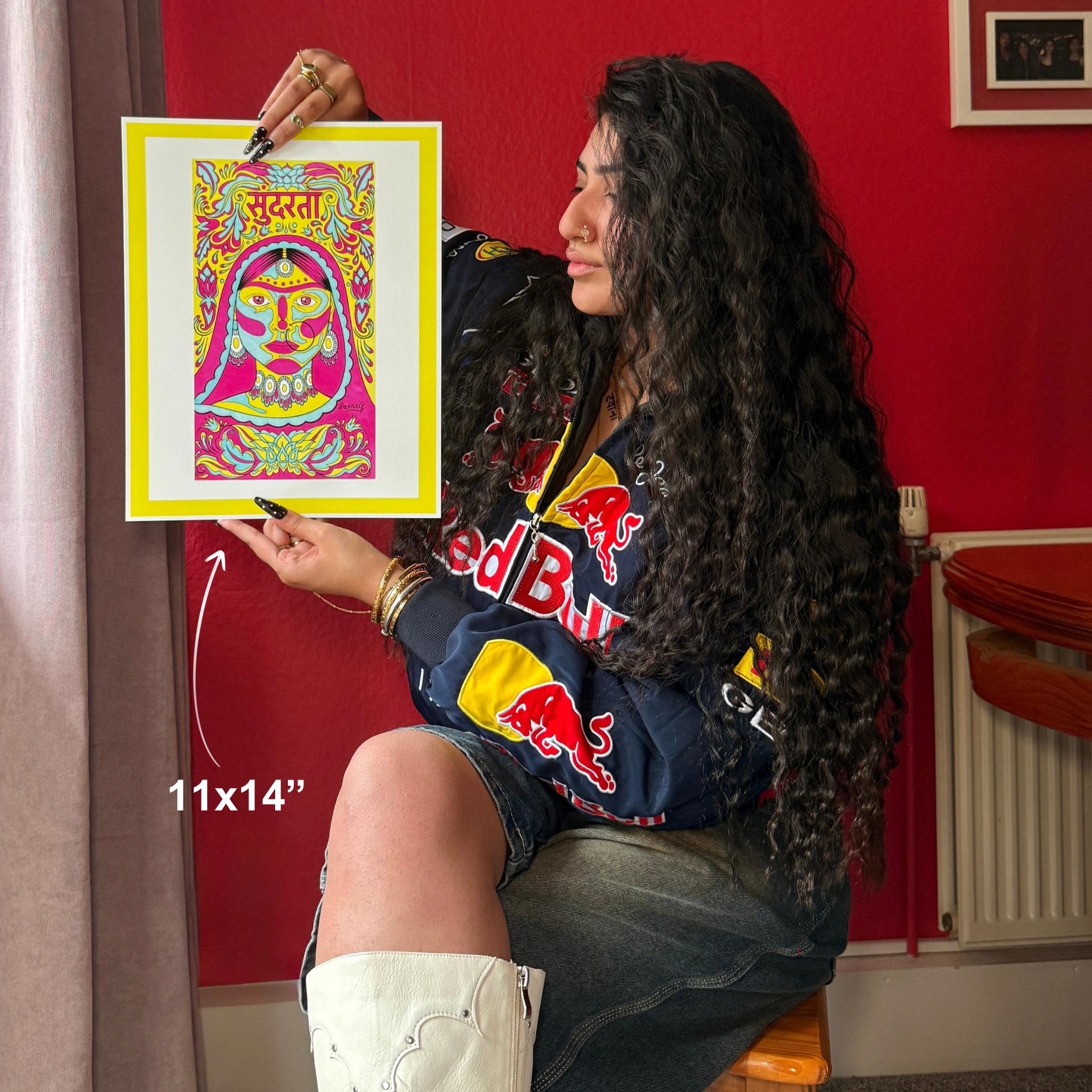 "Define Your Beauty" LIMITED EDITION, 11x14"