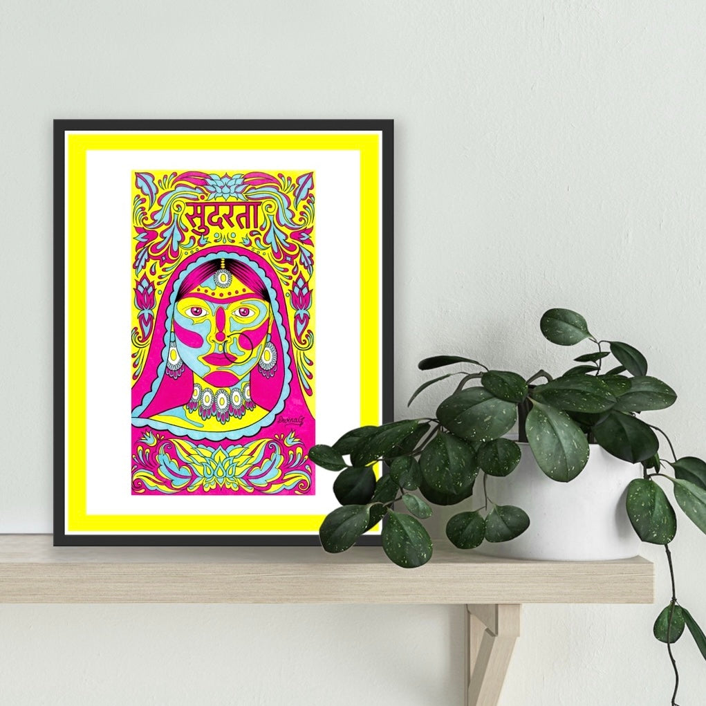 "Define Your Beauty" LIMITED EDITION, 11x14"